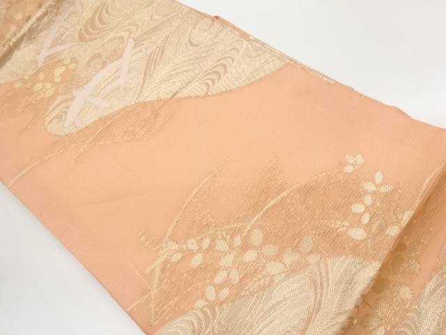 JAPANESE NAGOYA OBI FOR SUMMER / WOVEN STREAM